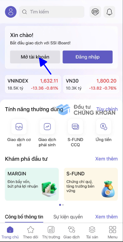 Hướng dẫn mở tài khoản chứng khoán trên điện thoại mới nhất 2025